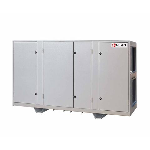 Heat pump/rotary heat exchanger